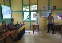 Sambangi Sekolah, Polisi Sosialisasikan Bahaya Penyalahgunaan Narkoba