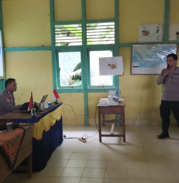 Sambangi Sekolah, Polisi Sosialisasikan Bahaya Penyalahgunaan Narkoba