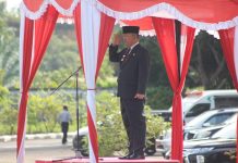 Peringatan Hari Bela Negara, Pj Bupati Landak Samuel : Nilai Dasar Bela Negara Cinta Tanah Air