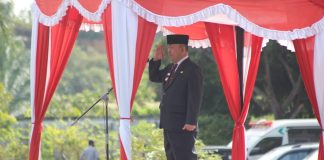 Peringatan Hari Bela Negara, Pj Bupati Landak Samuel : Nilai Dasar Bela Negara Cinta Tanah Air