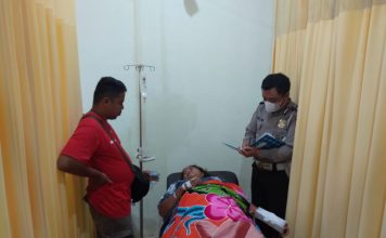 Kecelakaan Lalu Lintas Libatkan Dua Sepeda Motor di Menyuke