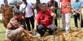 Pembangunan Gereja Katolik Santo Timotius Stasi Seledok Dimulai, Heri Saman Harapkan Dapat Bangun Iman Umat