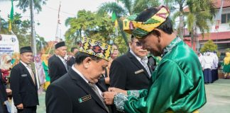 Wabup Ketapang Farhan Jadi Inspektur Upacara Peringatan Hari Amal Bakti ke 77 Kementerian Agama