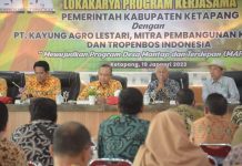 Sekda Ketapang Nilai Keberadaan Perusahaan Bantu Percepatan Pemenuhan Indeks Desa Membangun