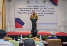 Sekda Ketapang Buka Sosialisasi Program Penguatan Konservasi Sumber Daya Alam Berbasis Masyarakat