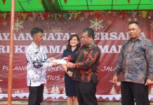 Hadiri Natal Bersama PGRI, Heri Saman : Peran Guru Sangat Penting
