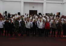 Anggota PPK Pemilu Serentak 2024 Resmi Dilantik, Pj Bupati Landak Samuel Ingatkan Sikap Netral