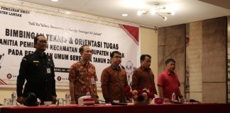 Buka Bimtek PPK, Kaban Kesbangpol Landak : PPK Ujung Tombak Pemilu di Kecamatan