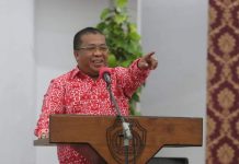 Hadiri Perayaan Natal PWKI, Heri Saman Harapkan PWKI Bantu Pemerintah Tingkatkan Ekonomi di Kecamatan