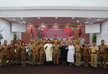 Natal Oikumene Pemkab Landak, Pj Bupati Samuel Ajak ASN Lebih Berinovasi di Tahun 2023