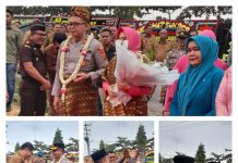 Jabat Kapolres Labusel Perdana, AKBP Catur Sungkowo Antusias Disambut Warga Labusel