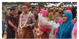 Jabat Kapolres Labusel Perdana, AKBP Catur Sungkowo Antusias Disambut Warga Labusel