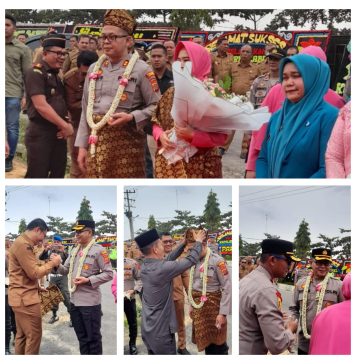 Jabat Kapolres Labusel Perdana, AKBP Catur Sungkowo Antusias Disambut Warga Labusel