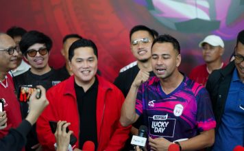Raffi Ahmad: Erick Thohir Punya Nyali Benahi Sepak bola Indonesia