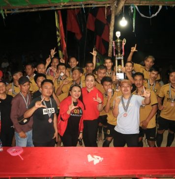 Kejuaraan Sepak Bola Natal Senakin Cup 2022 Resmi Ditutup, Karolin Apresiasi Panitia dan Masyarakat