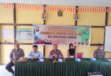 Sasar Pelajar SMA, Polres Landak Sosialisasikan Penerimaan Anggota Polri