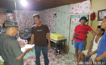 Polisi Bekuk Pelaku Pencurian TBS Yang Beraksi Diarea Kebun Perusahaan