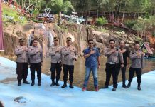Turun Langsung, Kapolres Melawi Cek Pengamanan Objek Wisata