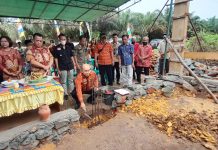 Pembangunan Gereja Katolik ST. Yohanes Stasi Jabeng Dimulai , Pj Bupati Samuel Ajak Pembangunan Secara Bergotong Royong
