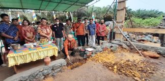 Pembangunan Gereja Katolik ST. Yohanes Stasi Jabeng Dimulai , Pj Bupati Samuel Ajak Pembangunan Secara Bergotong Royong