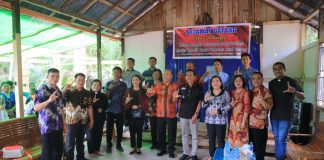 Karolin Ajak Masyarakat Gotong Royong Bangun Gereja