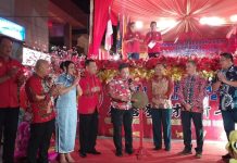 Buka Imlek Bersama, Sekda Vinsensius Minta Masyarakat Landak Tetap Rukun dan Bersatu
