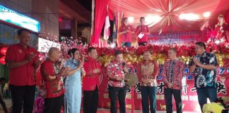 Buka Imlek Bersama, Sekda Vinsensius Minta Masyarakat Landak Tetap Rukun dan Bersatu