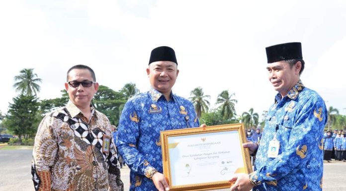 Pemkab Ketapang Terima Penghargaan Pengelolaan dan Pelaporan Pajak Terbaik