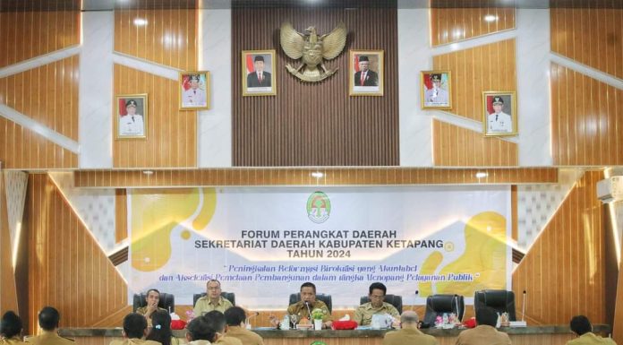 Penyusunan RKPD 2024 Ketapang Diharapkan Sejalan Dengan Visi Misi Bupati dan Wakil Bupati