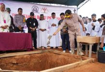 Pembangunan Gereja Santa Maria Assumpta Tanjung Dimulai