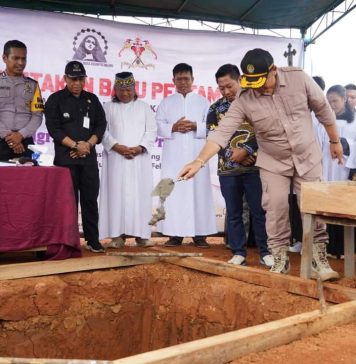 Pembangunan Gereja Santa Maria Assumpta Tanjung Dimulai