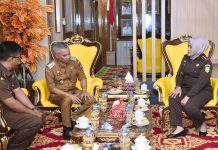 Bupati Martin Rantan Sambut Silaturahmi Kepala Kejaksaan Negeri Ketapang