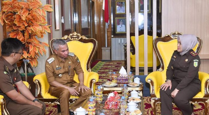 Bupati Martin Rantan Sambut Silaturahmi Kepala Kejaksaan Negeri Ketapang