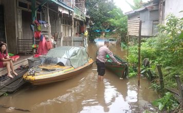 Curah Hujan Tinggi Sebabkan Dua Kecamatan di Melawi Terendam Banjir