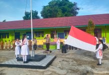 Sambangi SDN 2 Ngabang, Polisi Ajak Pelajar Berantas Peredaran Narkoba Dilingkungan Sekolah