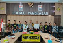 Sambut Silaturahmi Semmi, Kapolres Pemekasan Ajak Mahasiswa Jaga Kamtinmas