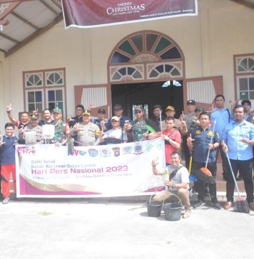 Gandeng TNI/ Polri IWO Landak Gelar Baksos Peringatan Hari Pers Nasional