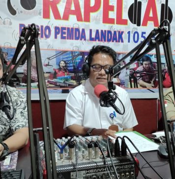 Kadis Kominfo Landak Apresiasi Peran Media Jadi Corong Penyampain Informasi Kepada Masyarakat