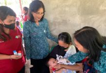 Ketua TP PKK Landak Ajak Ibu-Ibu Lengkapi Imunisasi Pada Anak Hingga Usia 5 Tahun