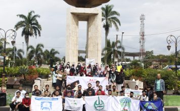 KAMMI dan FSLDK Malang Gelar Aksi Damai Kecam Pembakaran Al-Qur’an di Swedia