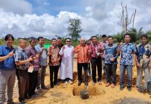 Pj Bupati Samuel Harapkan Umat Berpatisipasi Dukung Pembangunan Gereja Katolik Stasi ST Ignasius Loyola Andong