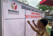 Penyelenggaraan Pengawasan Pemilu Diperlukan Peran dan Dukungan Semua Pihak