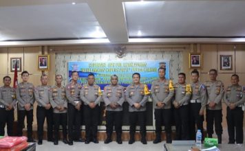 Biro Ops Polda Kalbar Laksanakan Supervisi Operasi Keselamatan Kapuas 2023 di Polres Landak