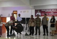 Resmikan Aula Paroki ST. Agustinus dan Matias Darit, Pj Bupati Landak Harapkan Dapat Digunakan Untuk Pembinaan Umat