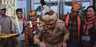 Sekda Ketapang Resmikan Gedung Polau Training Center KSP CU Semandang Jaya Simpang Hulu