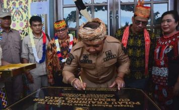 Sekda Ketapang Resmikan Gedung Polau Training Center KSP CU Semandang Jaya Simpang Hulu