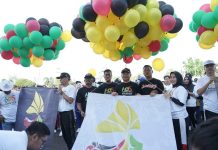 Pantun Sekda Pada Kegiatan Senam Massal Rangkaian Peringatan Hari Jadi Kota Ketapang Ke-605