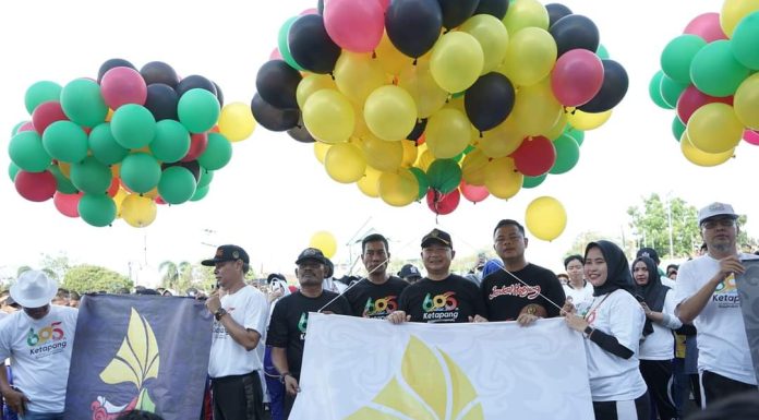 Pantun Sekda Pada Kegiatan Senam Massal Rangkaian Peringatan Hari Jadi Kota Ketapang Ke-605