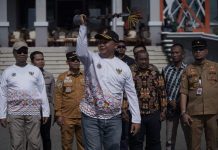 Atraksi Drumband GAP IPDN Rangkaian Kemeriahaan Hari Jadi Ketapang ke-605, Berhasil Bius Masyarakat