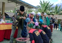 Wabup Ketapang Tutup Diklatsar Banser dan Denwatser